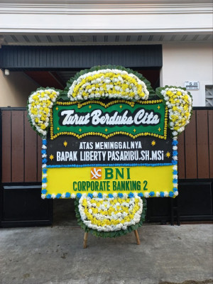 Papan Bunga Duka di Pluit