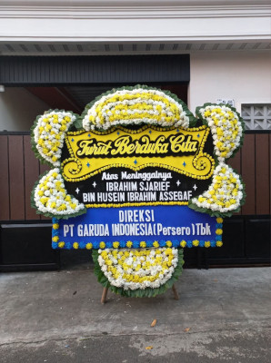 Papan Bunga Duka di Pluit