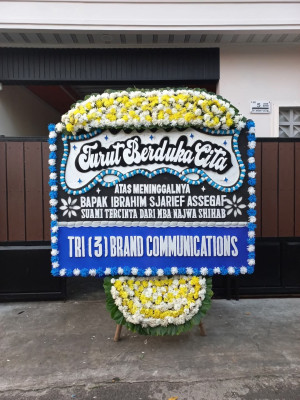 Papan Bunga Duka di Pluit